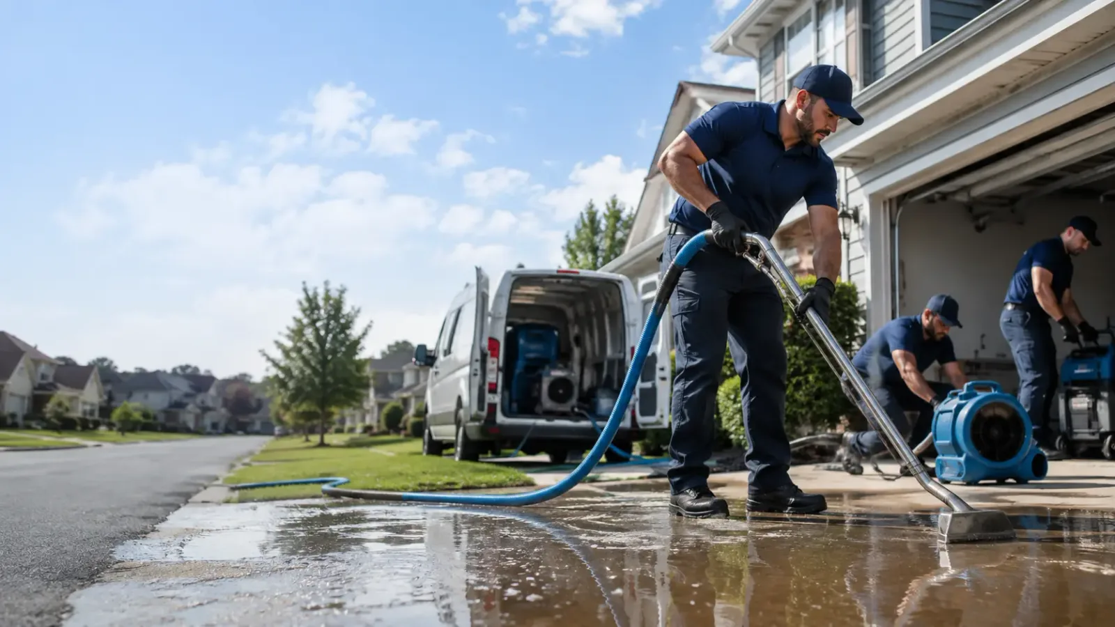 Flood Damage Restoration in Bison, OK